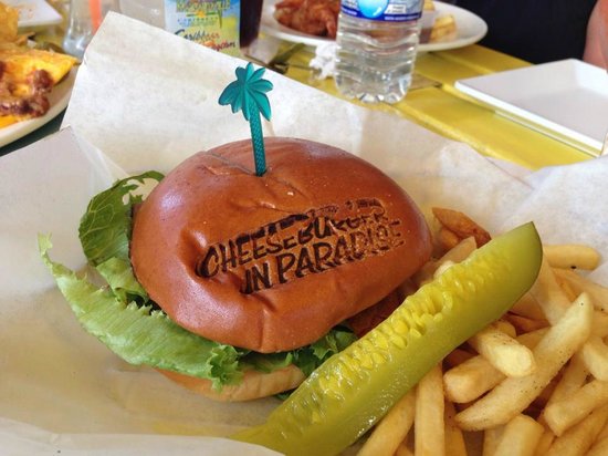 Jimmy Buffett Cheeseburger in Paradise